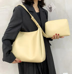 LEFTSIDE Fashion Leather Tote Bag