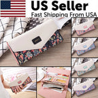 The Amélie Floral Wallet | Elegant Women's Compact Wallet
