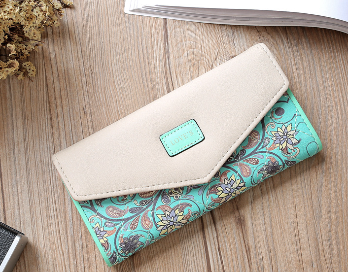 The Amélie Floral Wallet | Elegant Women's Compact Wallet