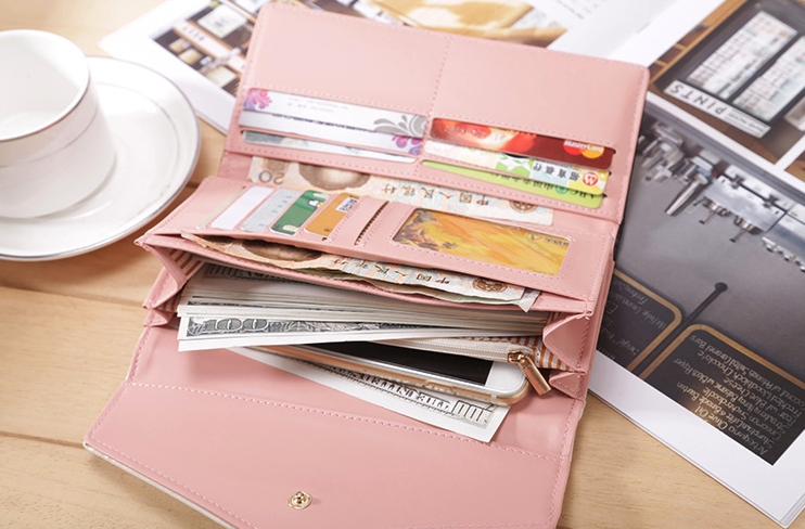 The Amélie Floral Wallet | Elegant Women's Compact Wallet