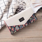The Amélie Floral Wallet | Elegant Women's Compact Wallet