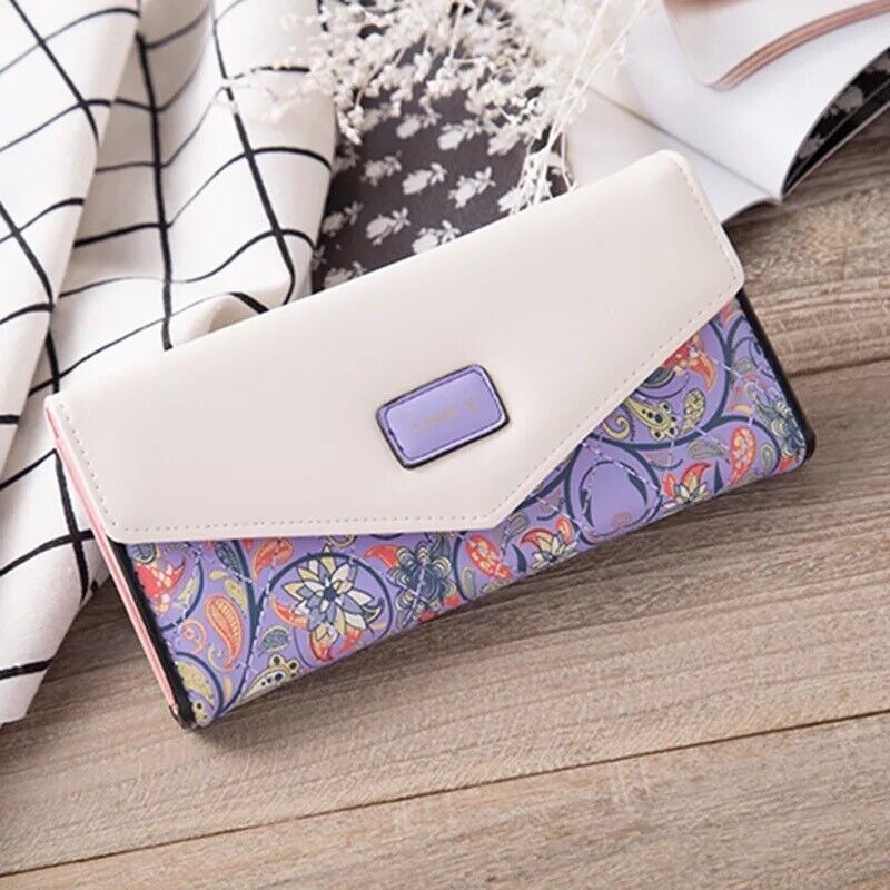 The Amélie Floral Wallet | Elegant Women's Compact Wallet